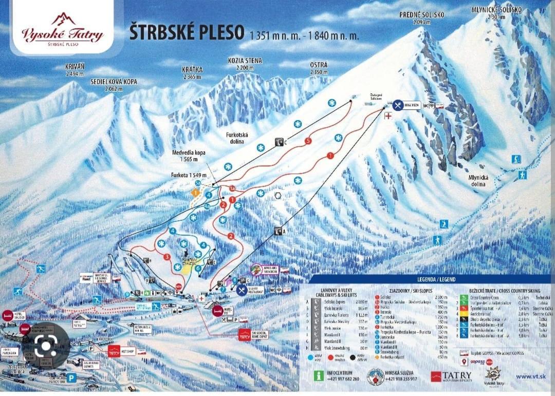 ולקה לומניקה Apartment Tatry Hiking & Wellness מראה חיצוני תמונה